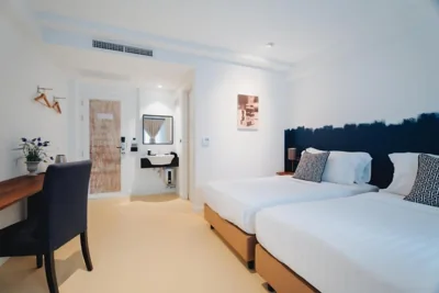 디럭스 트윈룸 — Xinlor House - Phuket Old Town